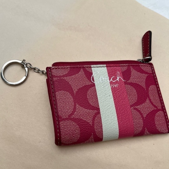 COACH Mini Skinny Signature Stripe - Picture 6 of 6